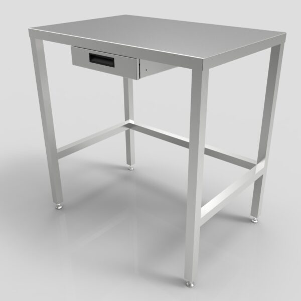 Workstation with Small Drawer|