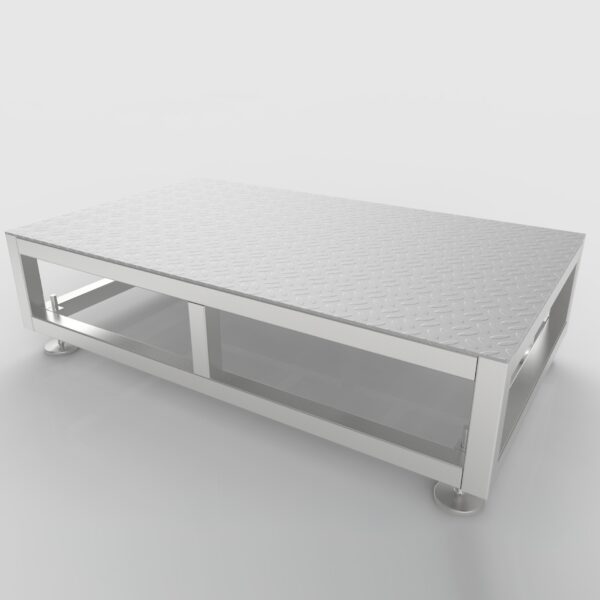Aluminum Tread Plate Step|