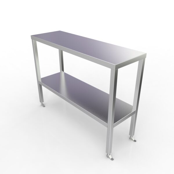 Table 48 x 15.5 with Shelf|