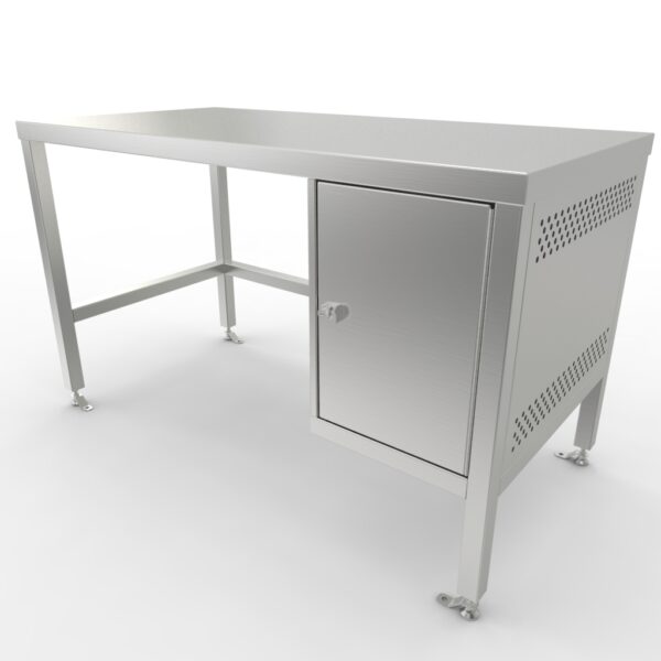 Desk w/Lockable Storage|